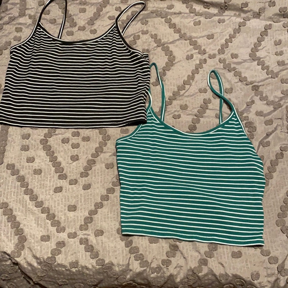 American eagle crop top set